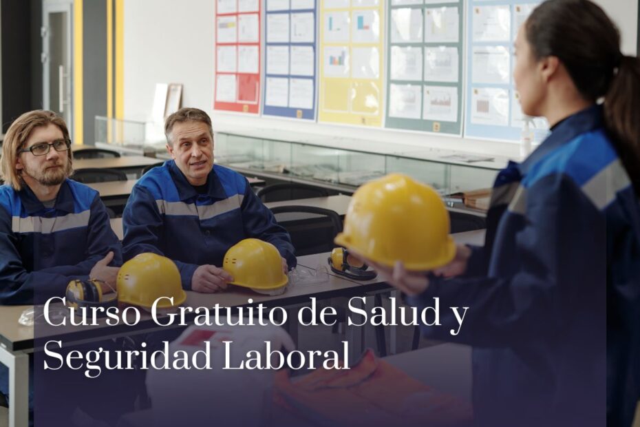 Curso Gratuito de Salud y Seguridad Laboral